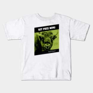 SPM Buffalo Bison Green Kids T-Shirt